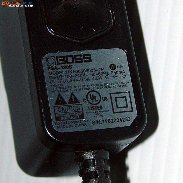 NoiseFX - Boss AC Adapter PSA-120S
