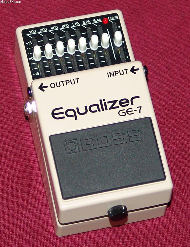 NoiseFX Boss Graphic Equalizer GE7