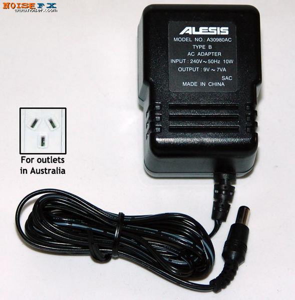 NoiseFX Alesis Power Adapter A30980AC