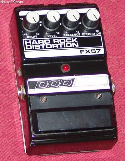 dod fx57 hard rock distortion