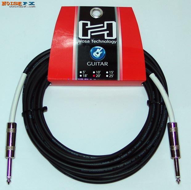 NoiseFX Hosa Traditional Guitar Cable 20 ft. GTR220